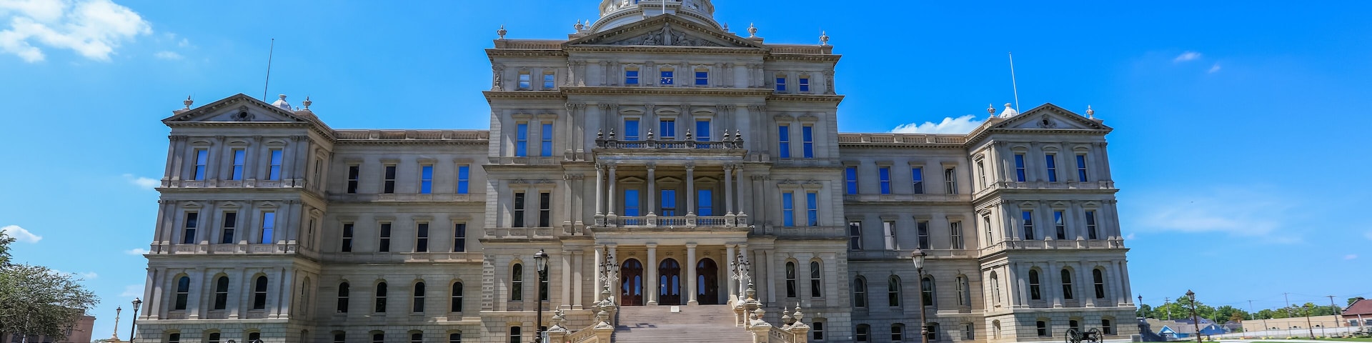 The Michigan State Capitol is the building that houses the legislative branch of the government of the U.S. state of Michigan