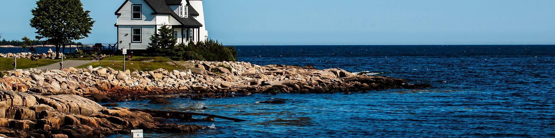 Light House in Corea, Maine
