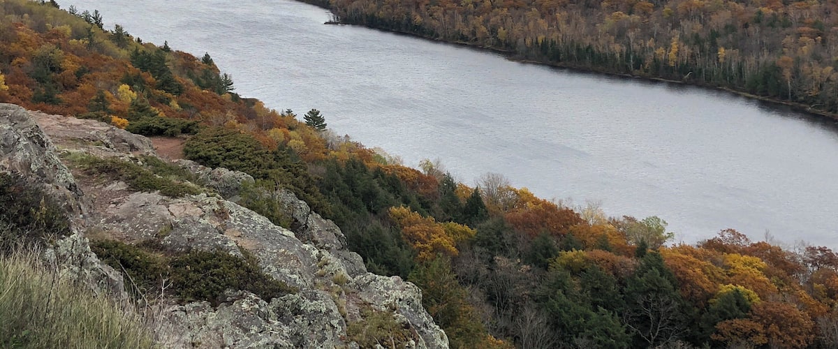 Late fall. Lake of the Clouds. Porcupine Mountains. Upper Peninsula, MI