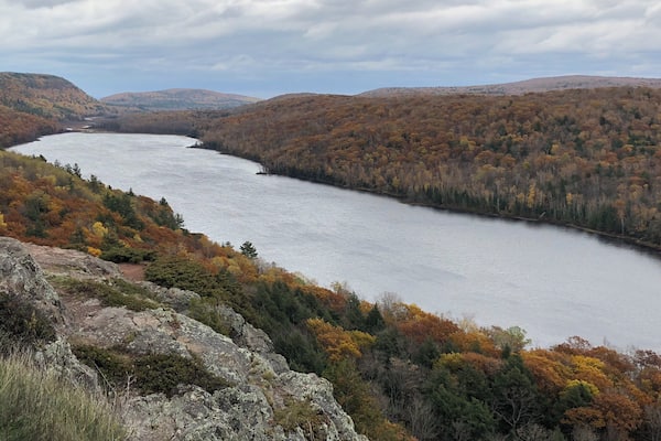 Late fall. Lake of the Clouds. Porcupine Mountains. Upper Peninsula, MI