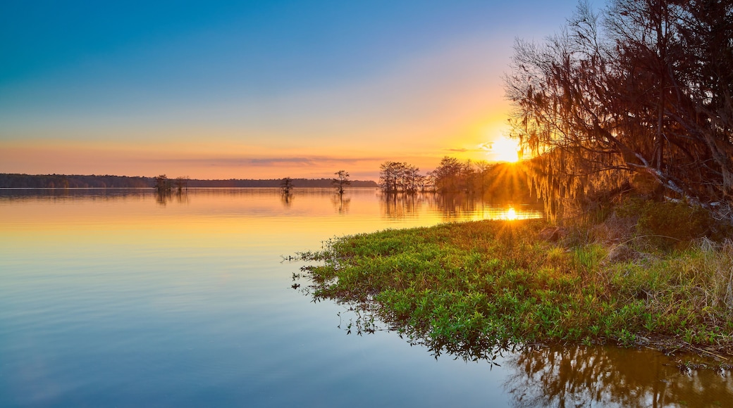 Sunset at Lake Talquin State Park near Tallahassee, FL.