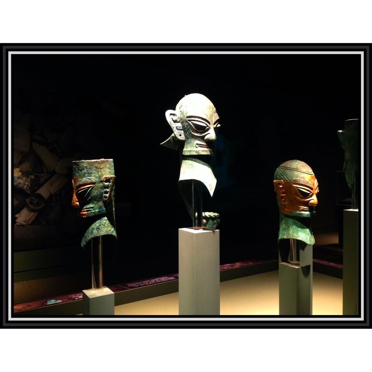 Exhibit of the lost civilization of Sanxingdui