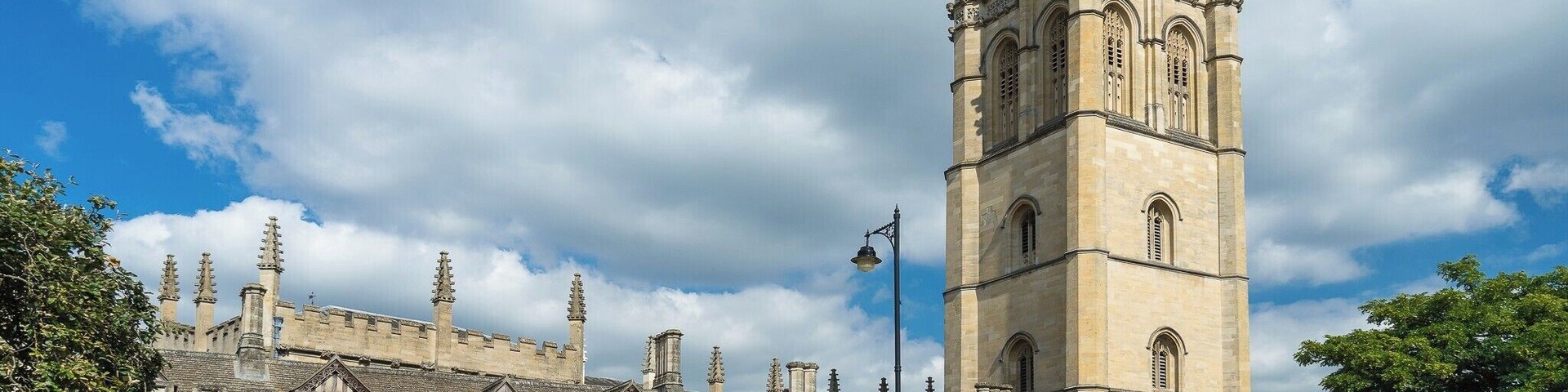 Madgalen College stands next to the River Cherwell in Oxford. Its large, square tower is an Oxford landmark. It is a tradition, dating to the days of Henry VII, that the college choir sings from the top of the tower at 6 am on the 1st of May.