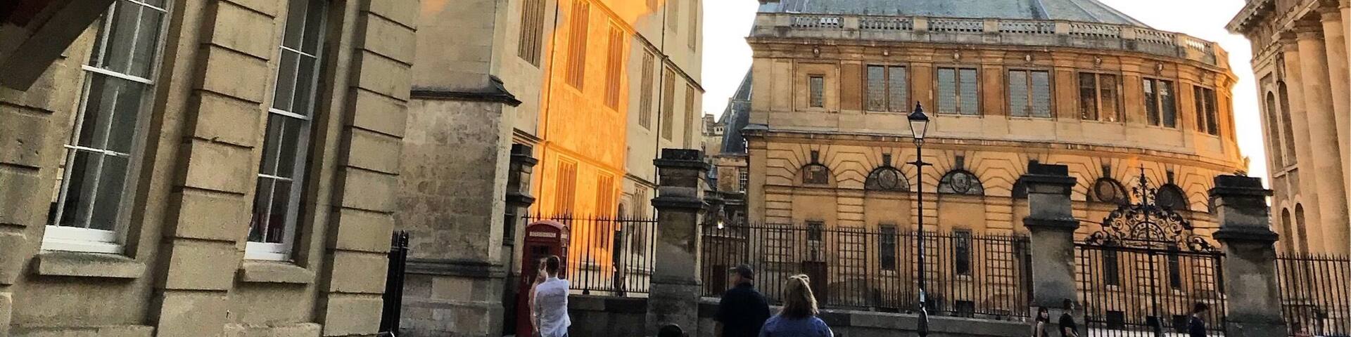 Bridge of Sighs, around the corner from the iconic Turf Tavern