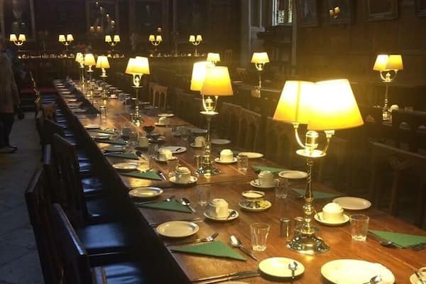 University of Oxford dinning hall