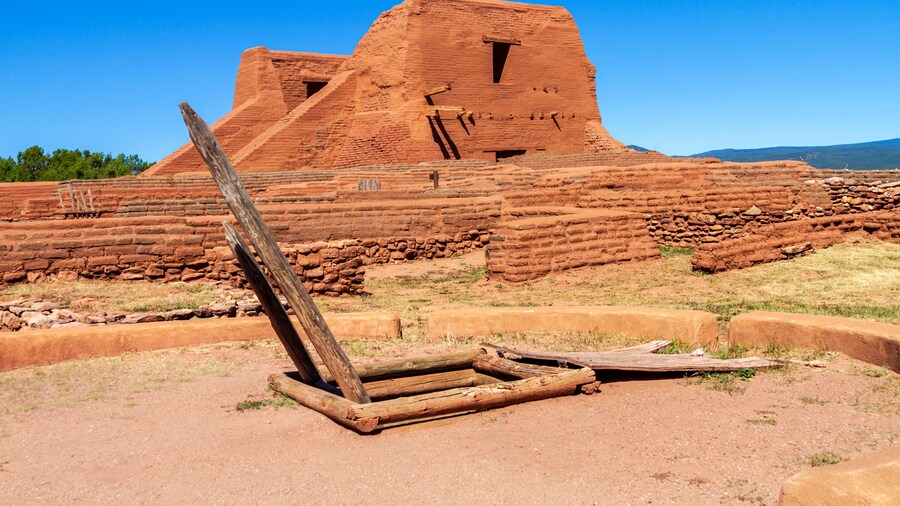Old Pueblo Church at Pecos National Park, New Mexico