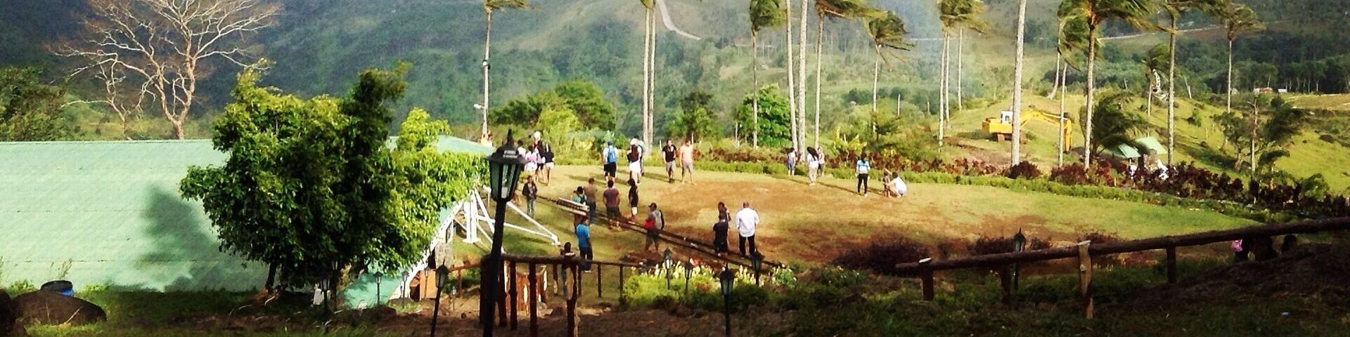 Rainbow below my feet