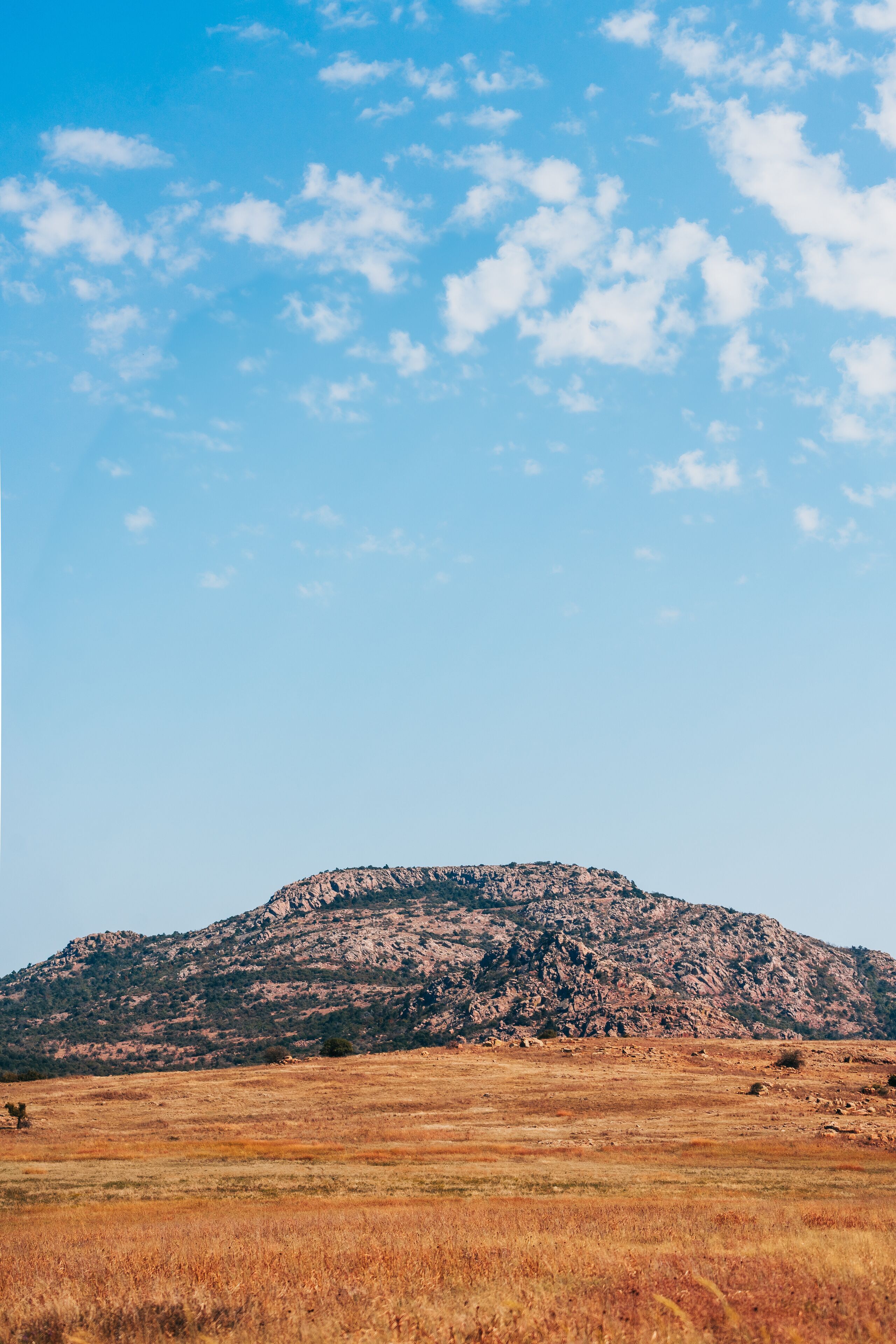 landscape with mountains and sky, Lawton Oklahoma