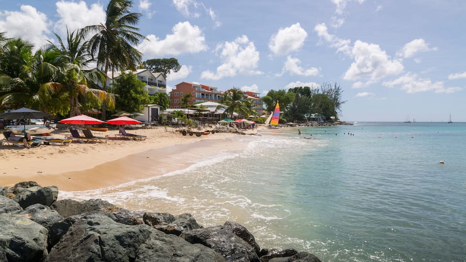Beach, Holetown, St. James, Barbados, West Indies, Caribbean