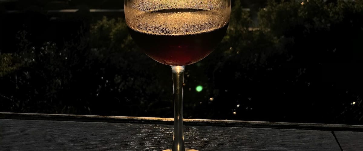 Nothing to wine about with this sunset.