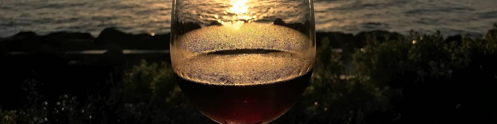 Nothing to wine about with this sunset.