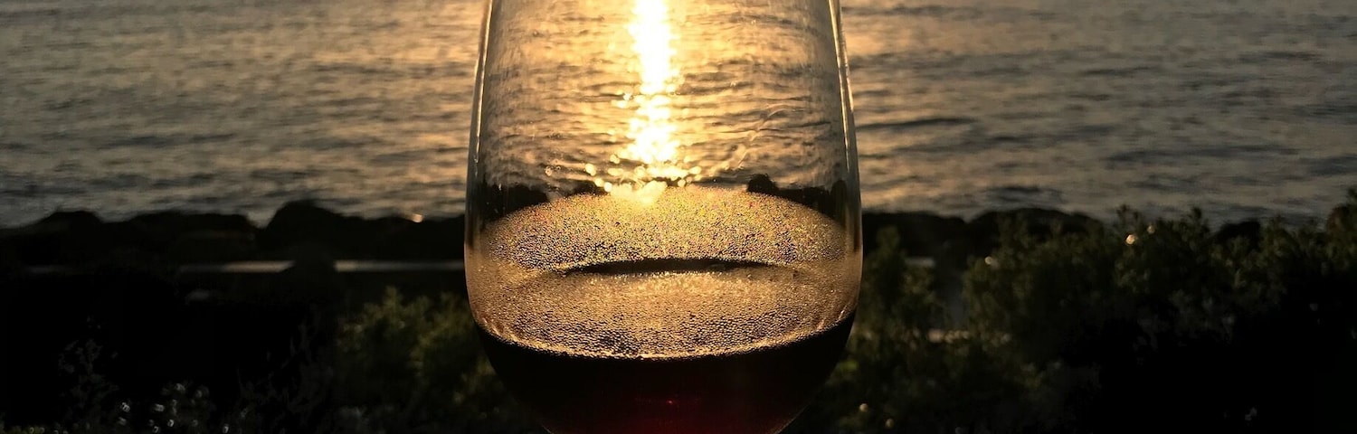 Nothing to wine about with this sunset.