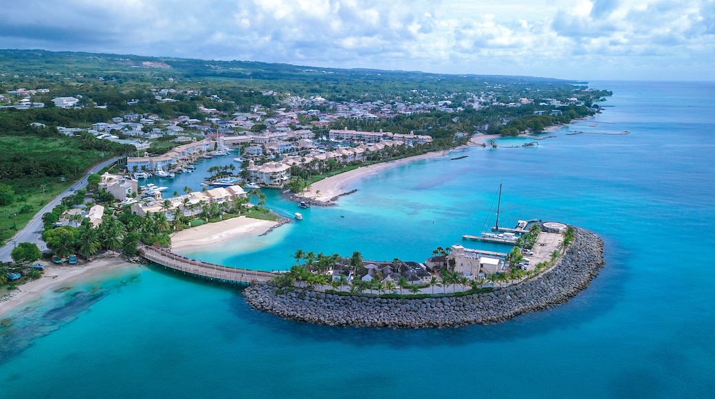 Panoramic View to the Barbados Coastline near Bridgetown, Caribbean