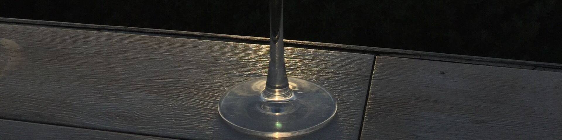 Watching the sun go down on the west coast