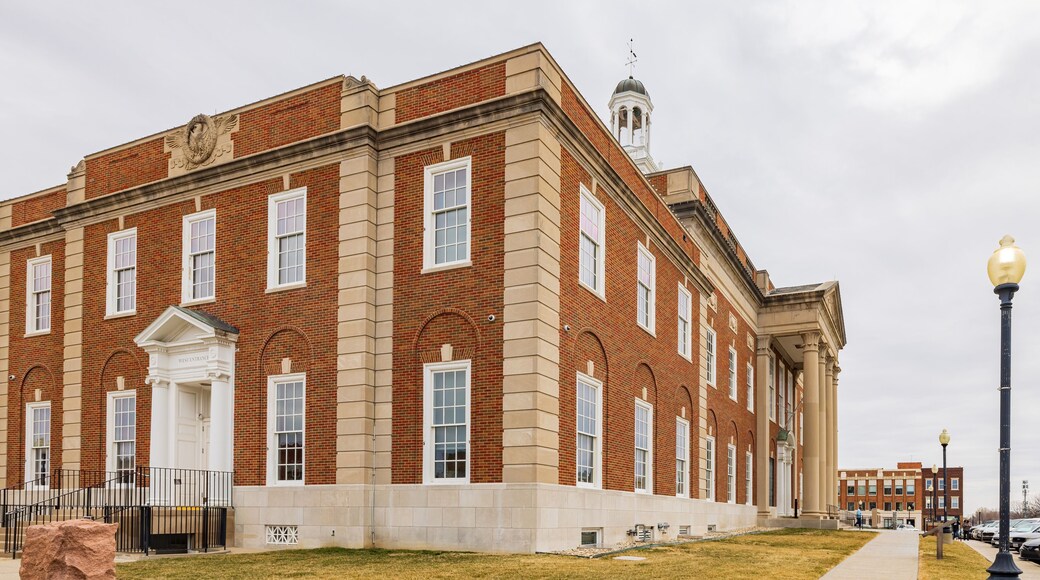 Overcast view of the Historic Truman Courthouse
