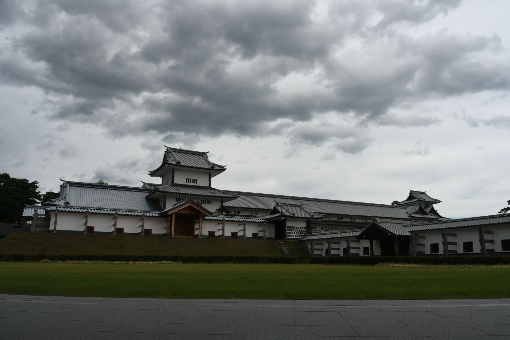 Taken from the observation room, you are behind glass so take a polariser if you can