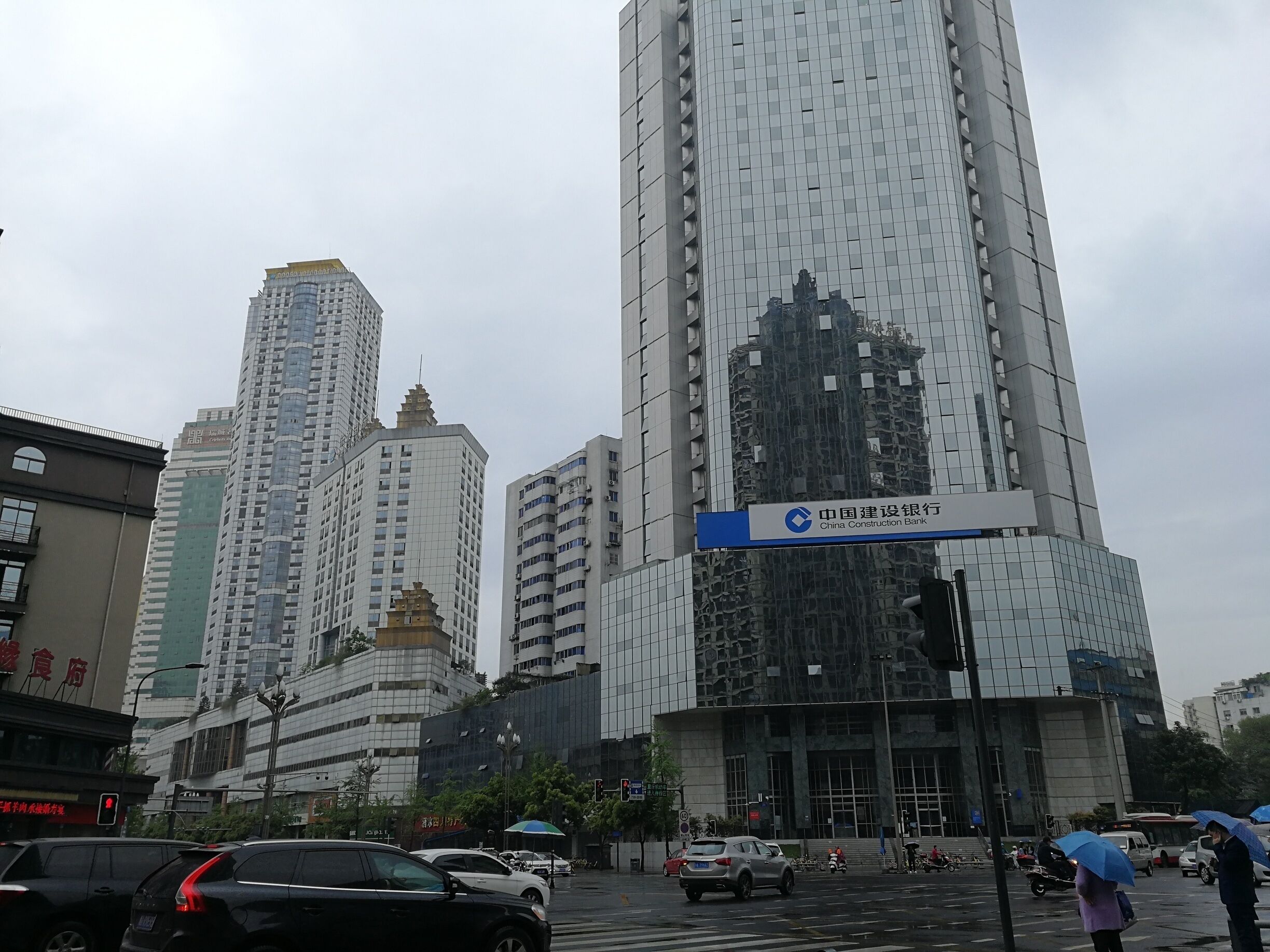 Rush hour in Chengdu