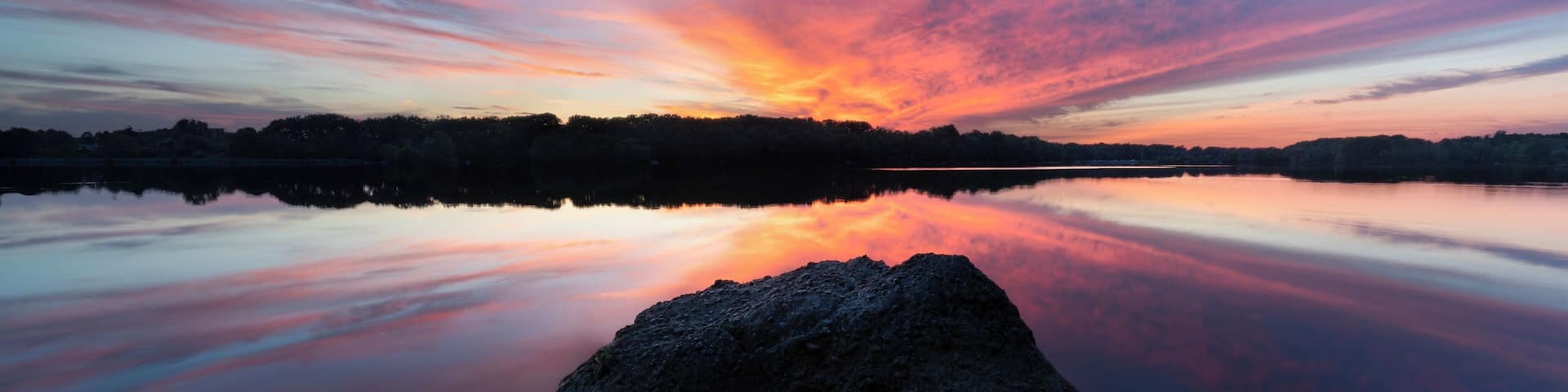 Turner Reservoir behind Seekonk High School