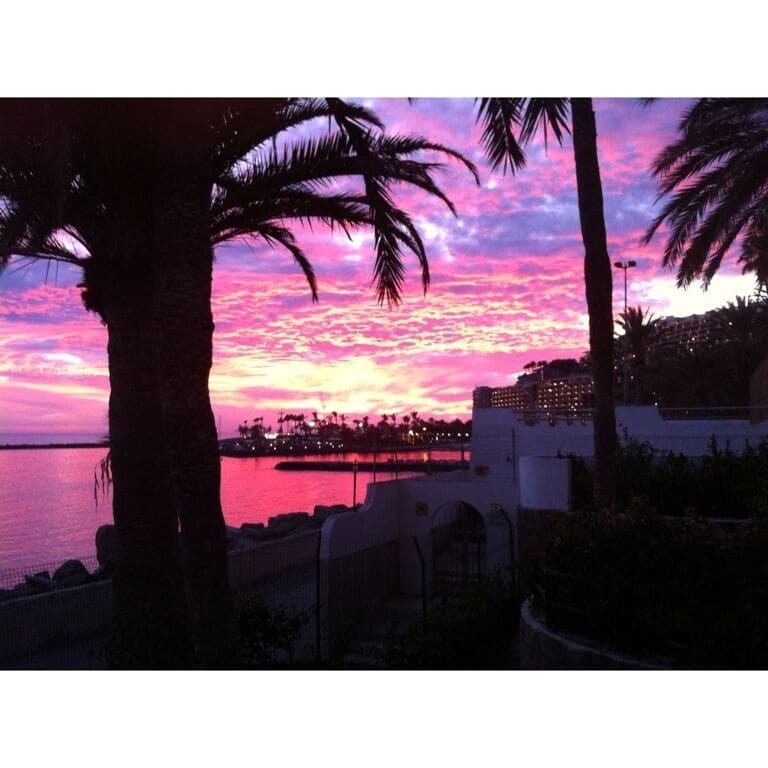 A sundown at Patalavaca, near Arguineguin. Gran canaria. #nature