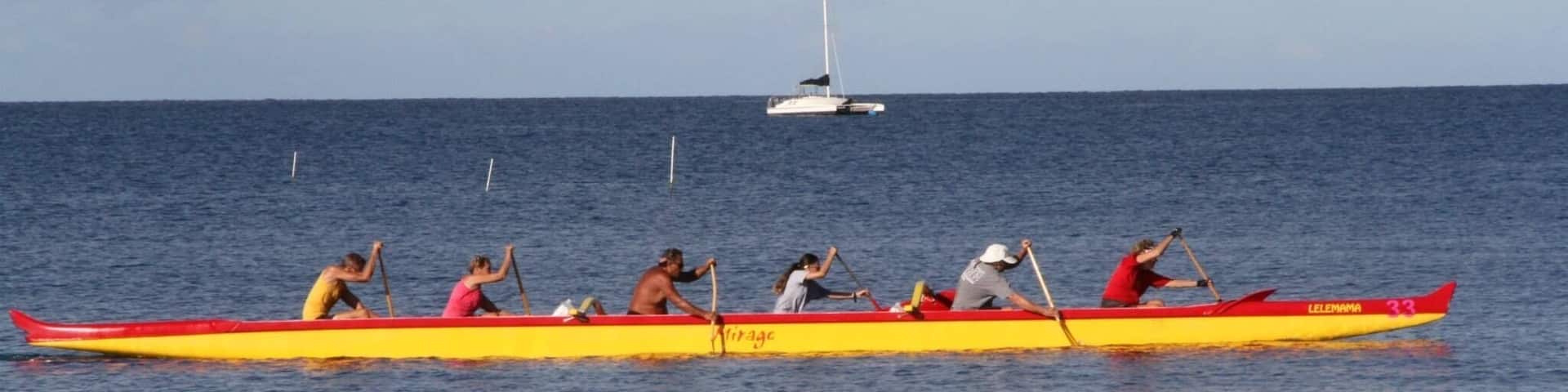 Kihei Canoe Club is the oldest in Hawaii. It's mission is to revive, develope and perpetuate Hawaiian tradition through educational, recreational cultural and competitive outrigger Hawaiian canoeing programs for both youth and adults.