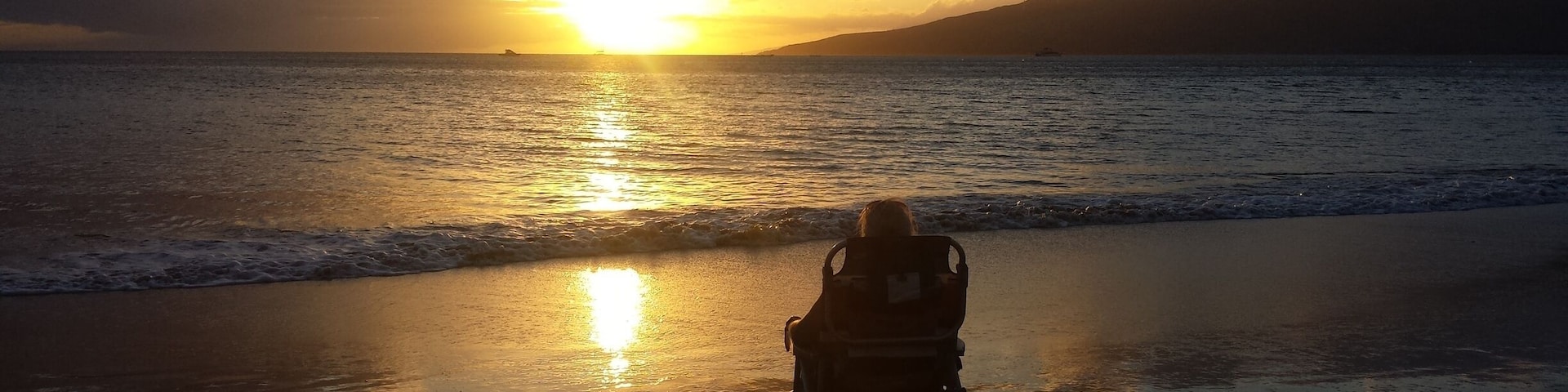 One of the best sunsets all to ourselves