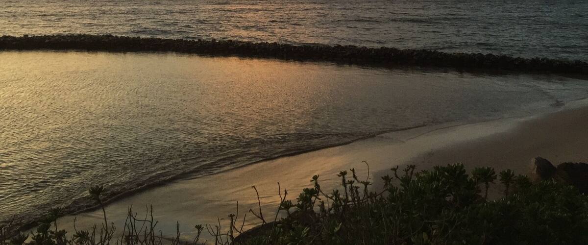 Golden sunset Maui fishpond
#Golden