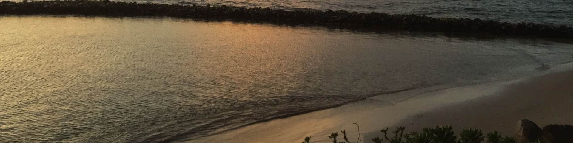 Golden sunset Maui fishpond
#Golden