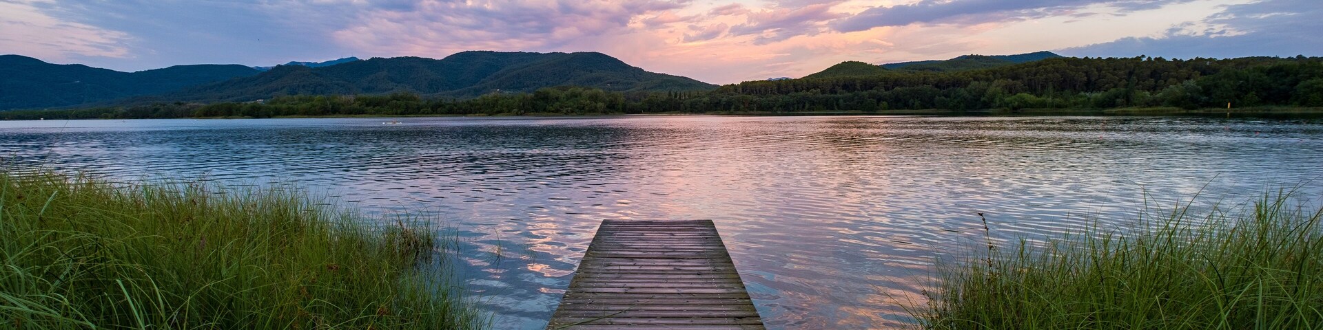 Lake in Catalonia Spain