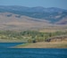 The view of C. Ben Ross Reservoir near Hillsdale, Adams County, Idaho