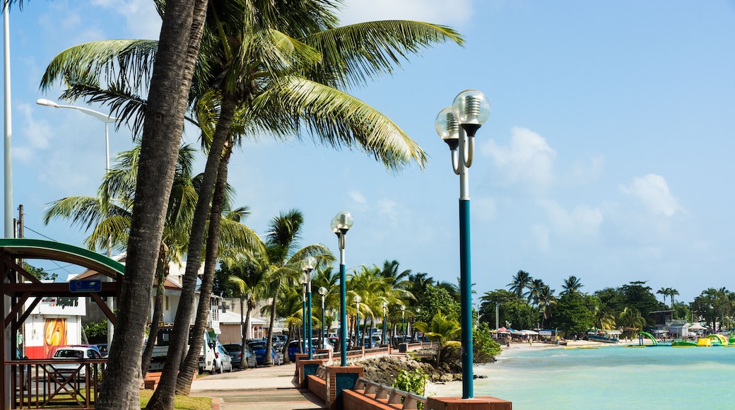 Guadeloupe-Sainte-Anne-Promenade en bord de mer