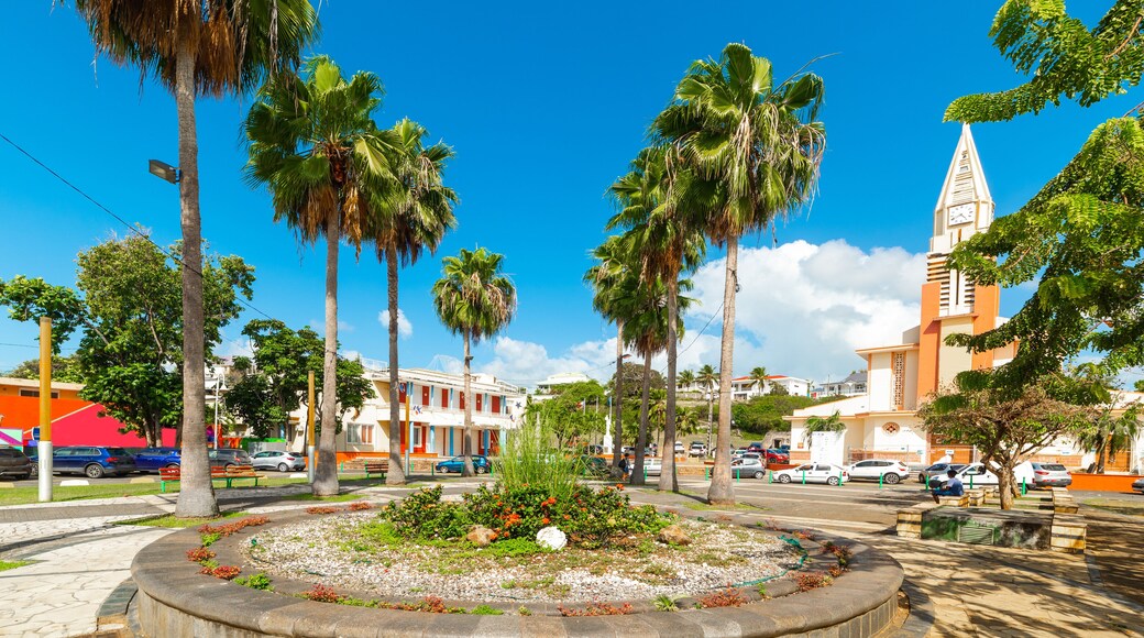 Place Schoelcher in Sainte Anne, Guadeloupe
