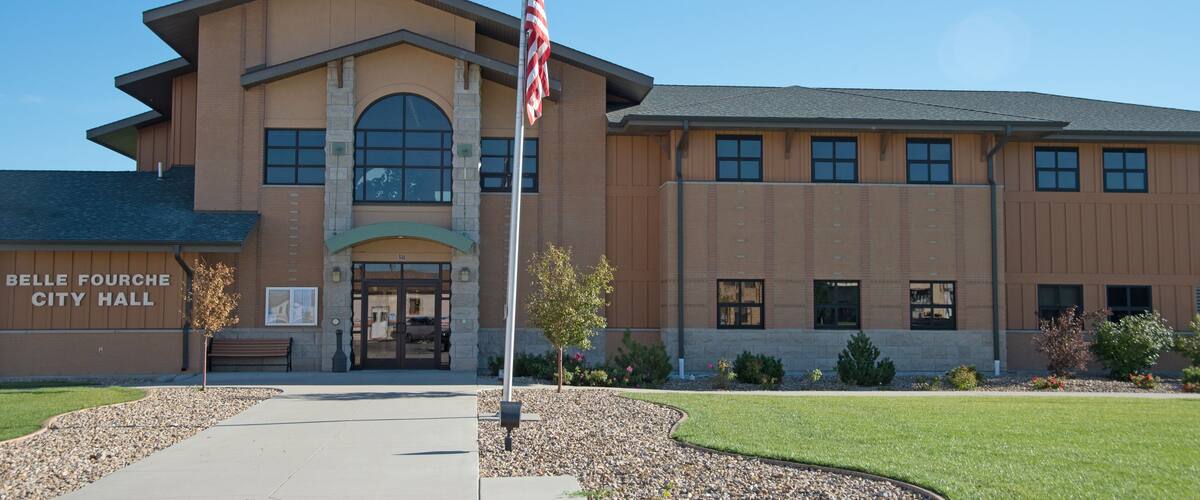 City Hall at Belle Fourche, SD