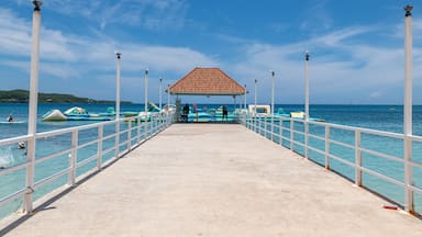View of Puerto Seco beach in Discovery Bay (Jamaica).