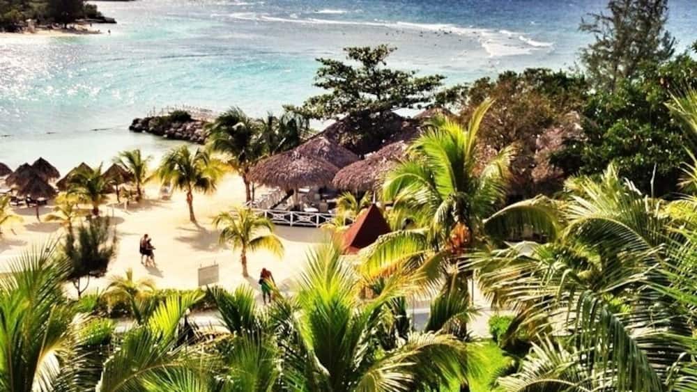 View from our balcony on the resort