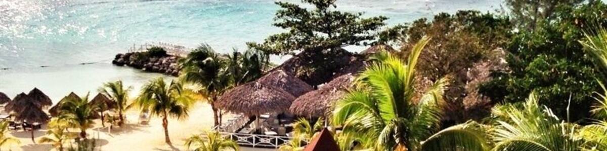 View from our balcony on the resort