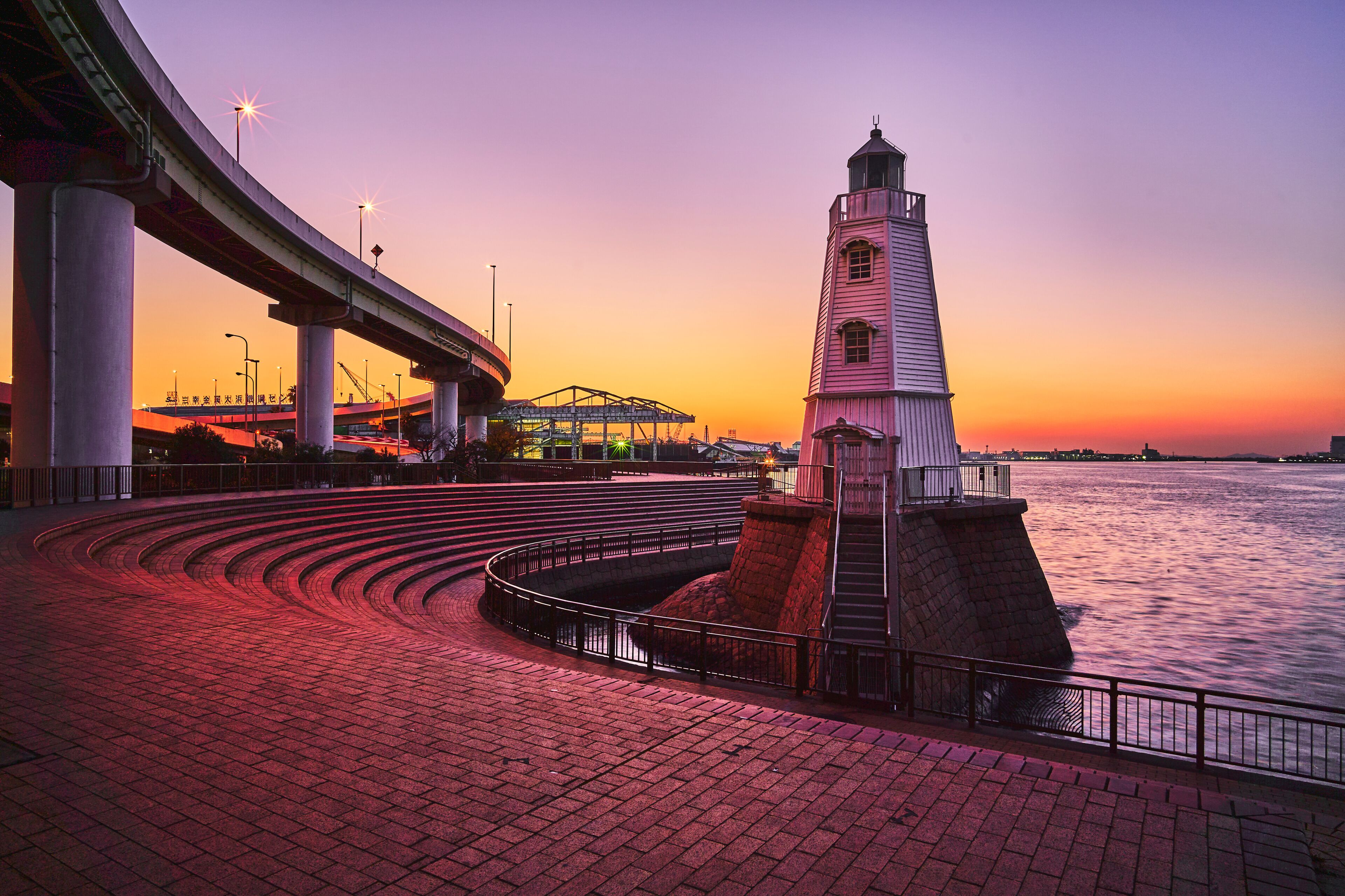 旧堺灯台 - Old Sakai Lighthouse in Osaka, Japan