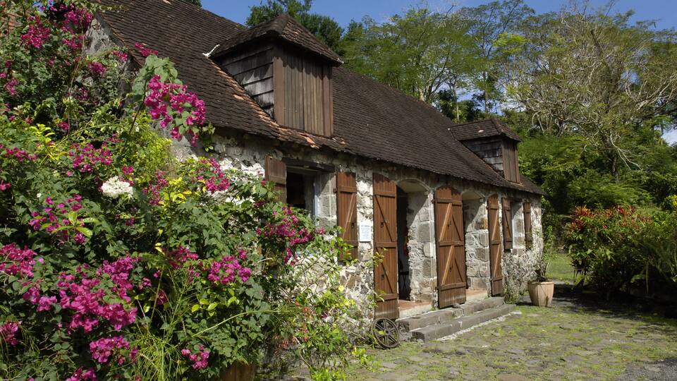 France, Martinique, les Trois Ilets, La Pagerie museum