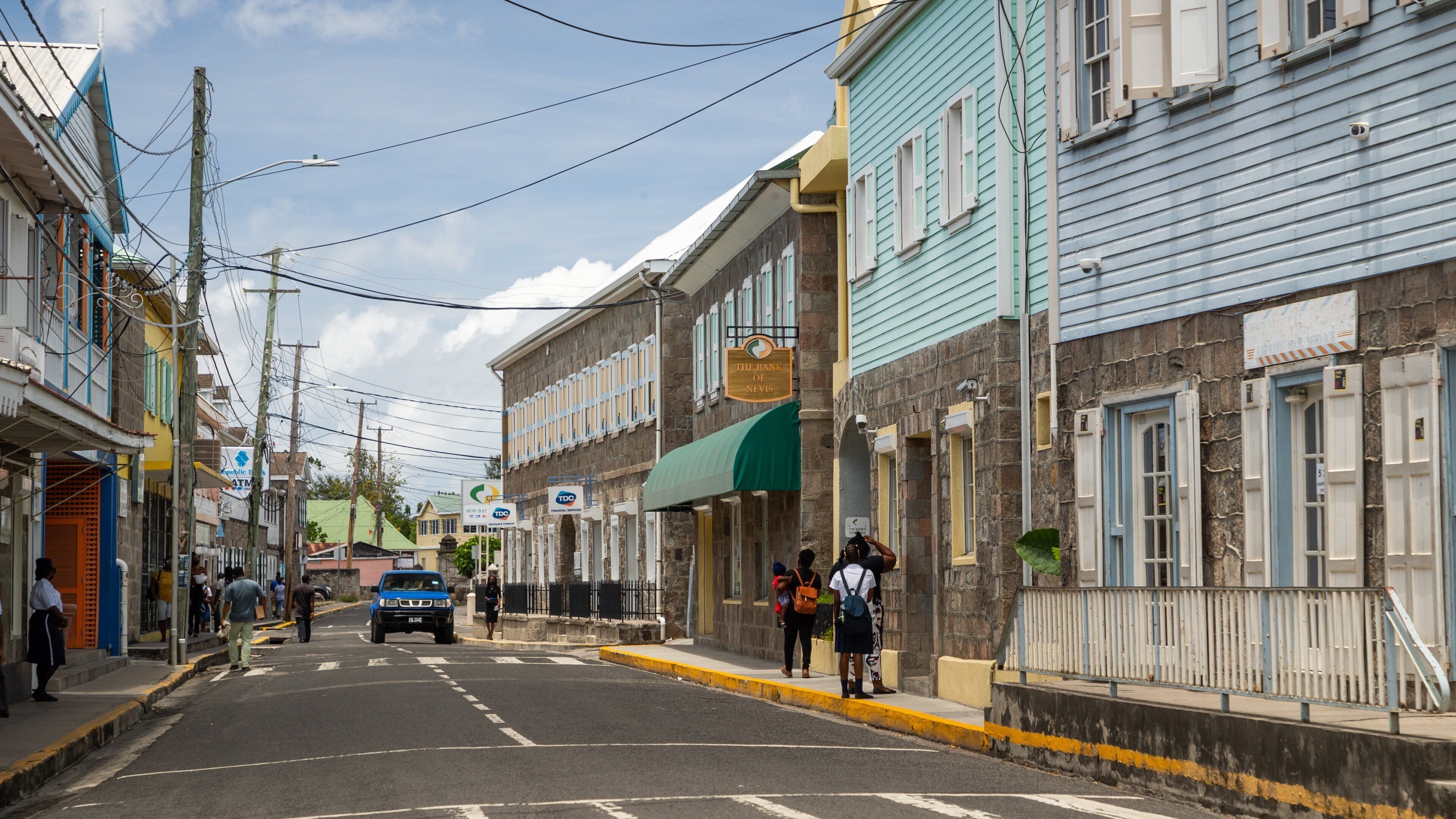 Charlestown showing street scenes