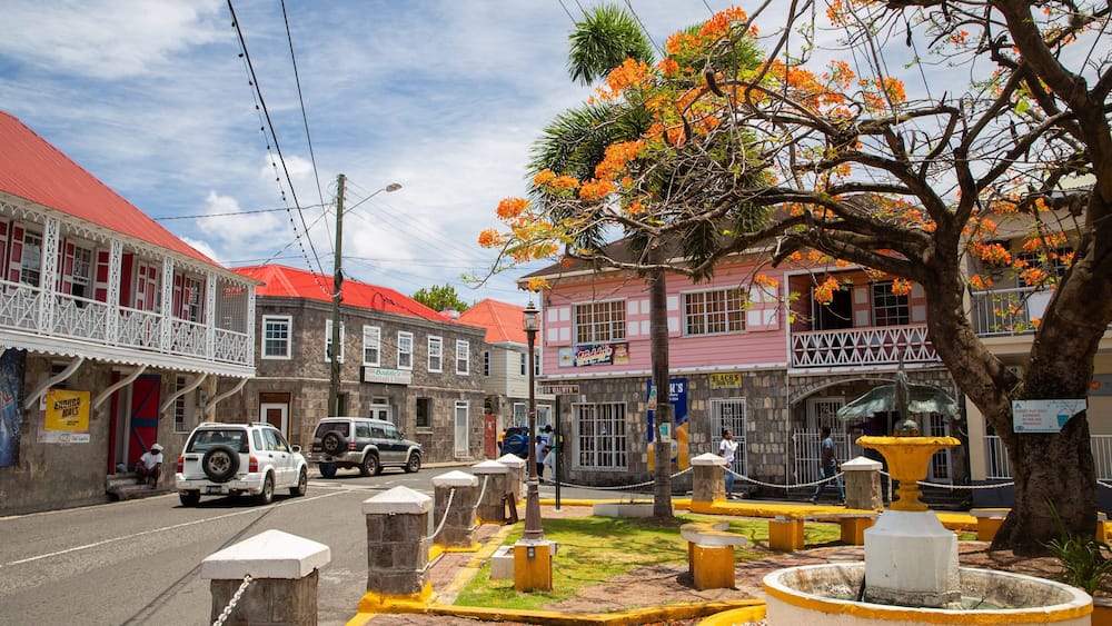 Charlestown featuring a small town or village