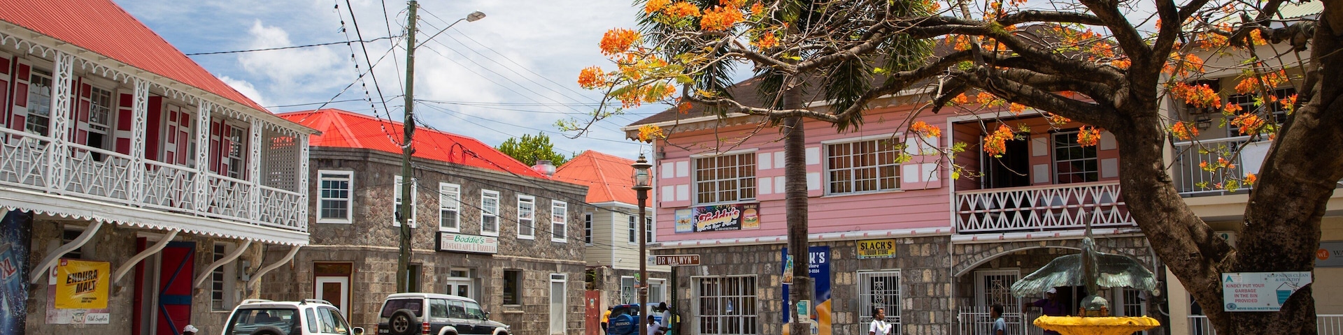 Charlestown featuring a small town or village