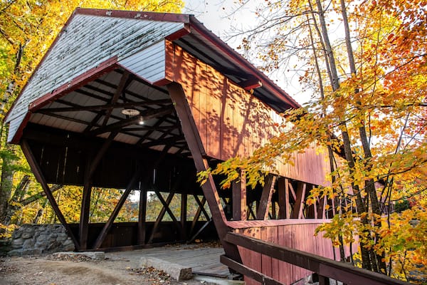 New Hampshire foliage landscape