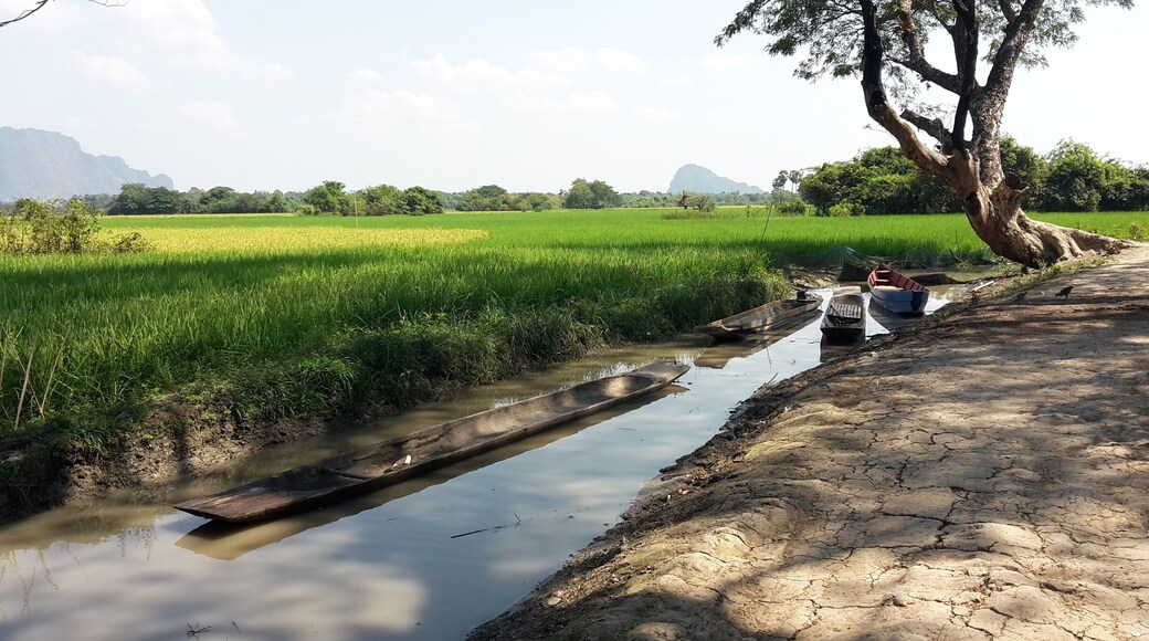 At the end of the boat ride out of Sadan Cave. Bring a torch and something to clean your feet afterwards! The little shops at the end of the boat ride are pretty nice too.
#troveon #myanmar