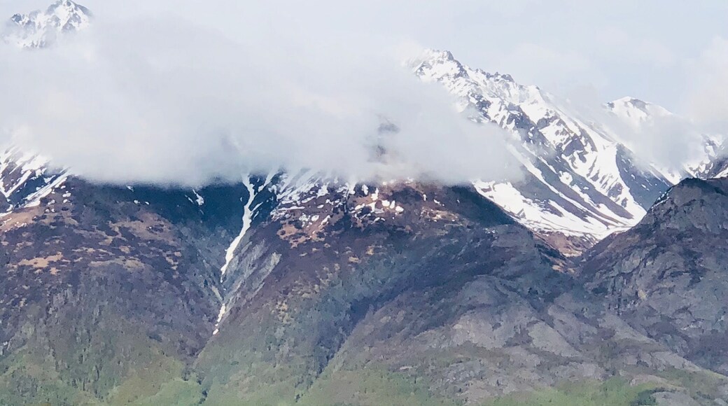 You can drive right out into the river, on gravel riverbed.