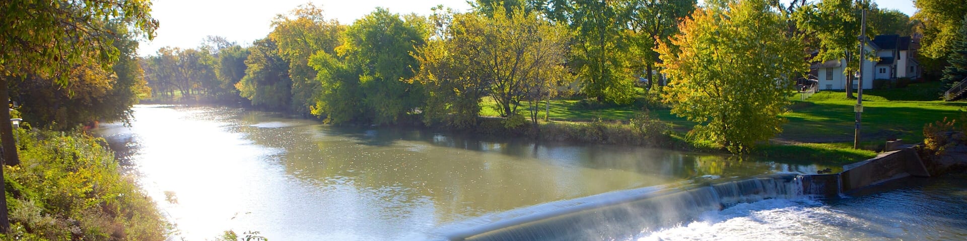 Pontiac featuring a park and a river or creek