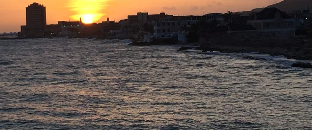 #LifeatExpedia
Sunset at #AvilaBeachHotel ! Amazing! they have a 3 floor construction only to see the Sunset!