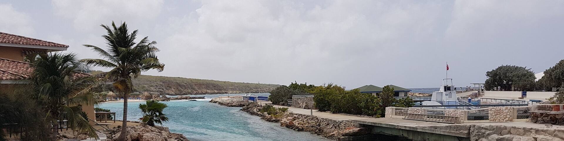 The river meets the sea!