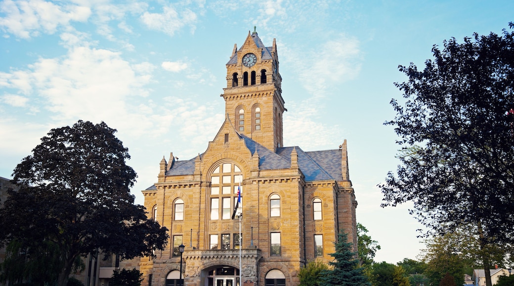 Ottawa County Courthouse - Port Clinton, Ohio, USA.