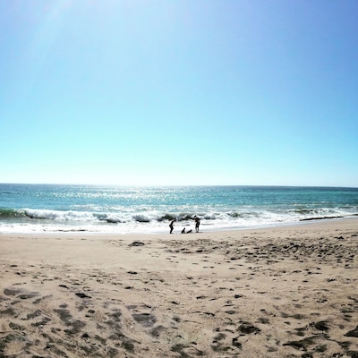 Secret little beach area off the California Coast highway.