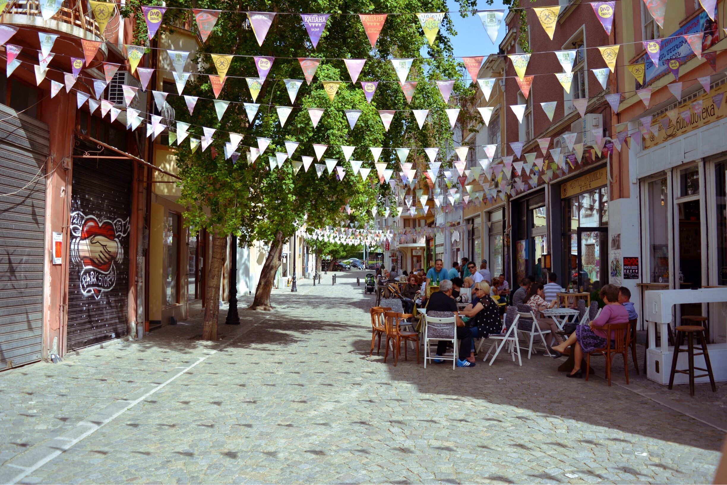 The creative district of the most beautiful and cultural Bulgarian city - Plovdiv 😻🎉