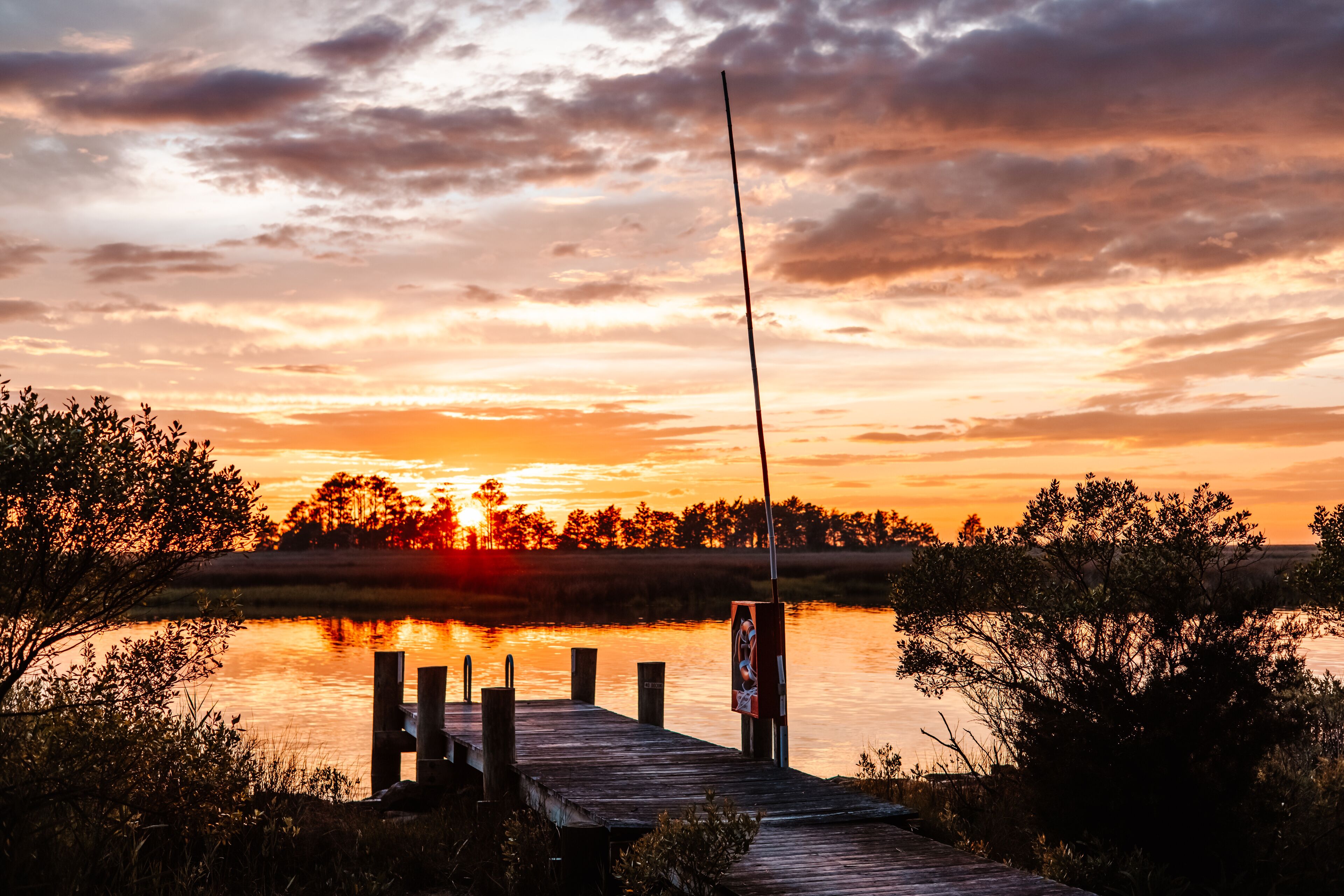 Sunset and Water Views at Crisfield